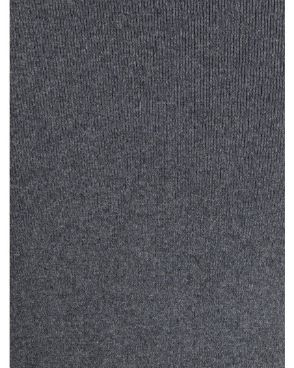 Tom Ford Gray Cashmere Long Skirt