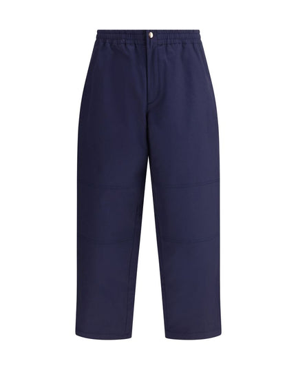 Moncler x Donald Glover Blue Cotton Casual Pants