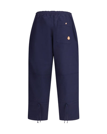 Moncler x Donald Glover Blue Cotton Casual Pants