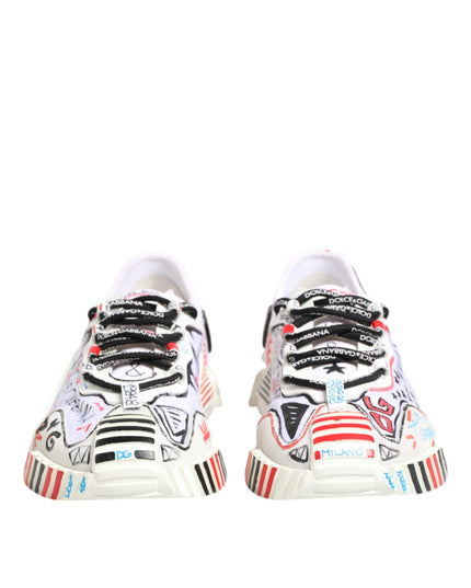 Dolce & Gabbana Multicolor Low Top NS1 Men Sneakers Shoes