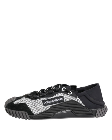 Dolce & Gabbana Multicolor Lace Up Low Top NS1 Sneakers Shoes