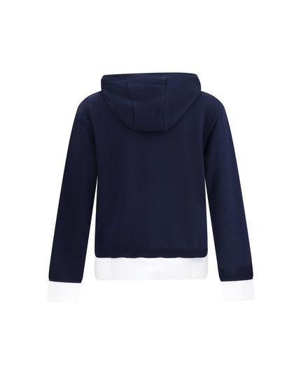 Thom Browne Blue Cotton Sweatshirt