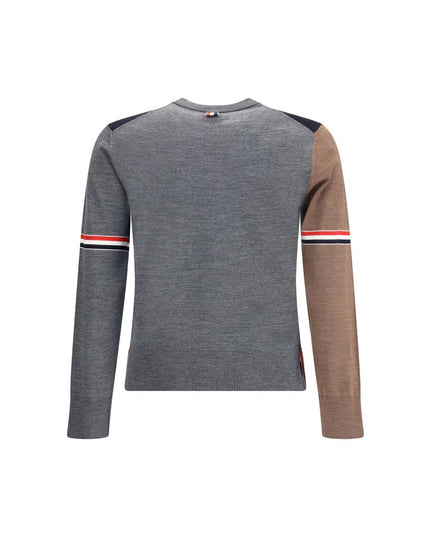 Thom Browne Multicolor Fleece Wool Sweatshirt