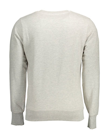 Superdry Gray Cotton Men Sweater