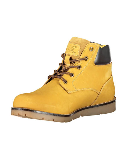Levi's Yellow Leather Mens Boot