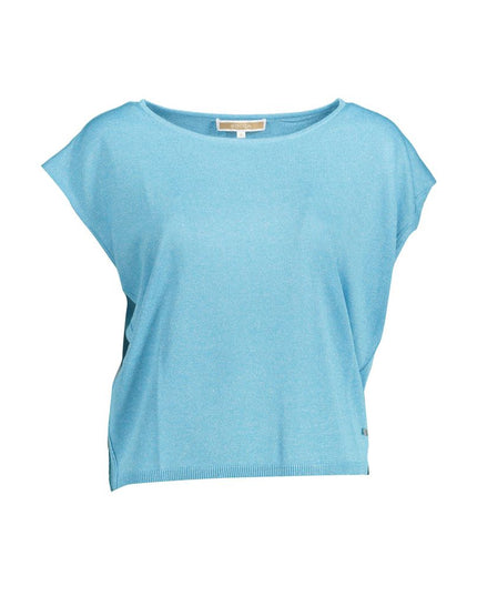 Kocca Blue Polyester Women T-Shirt
