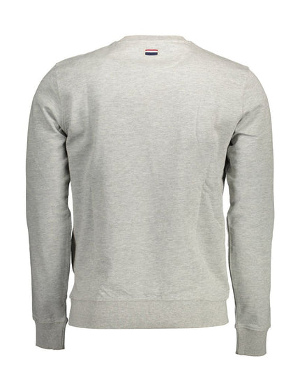 U.S. POLO ASSN. Gray Cotton Men Sweater