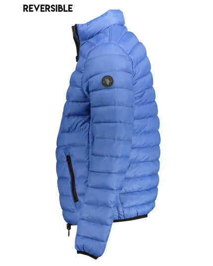U.S. POLO ASSN. Blue Nylon Jackets & Coat