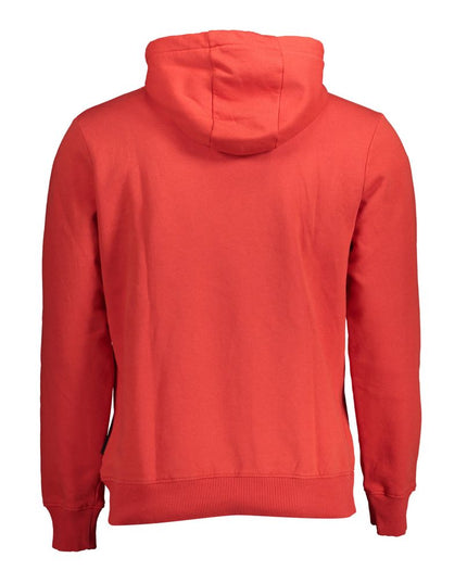 Napapijri Red Cotton Men Sweater