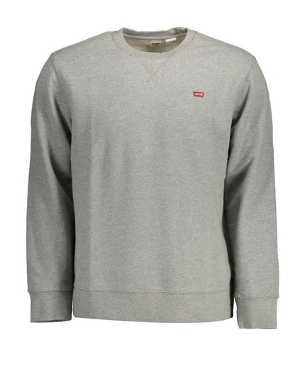 Levi's Gray Cotton Mens Sweater