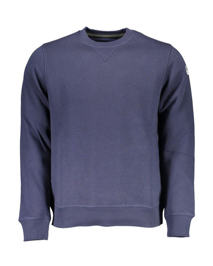 North Sails Blue Cotton Men Sweater