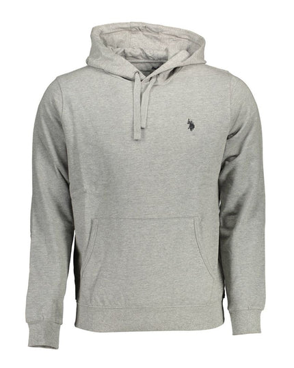 U.S. POLO ASSN. Gray Cotton Men Sweater