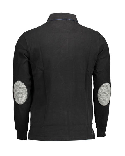 U.S. POLO ASSN. Black Cotton Polo Shirt