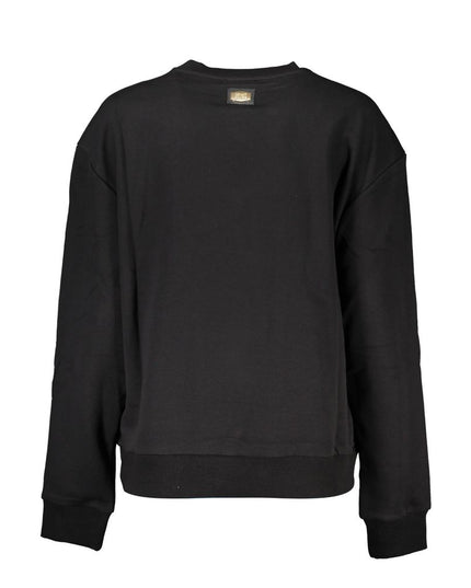 Cavalli Class Black Cotton Women Sweater