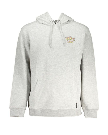 Vans Gray Cotton Men Sweatshirt