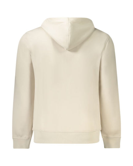 K-WAY Beige Polyester Men Sweater Hooded