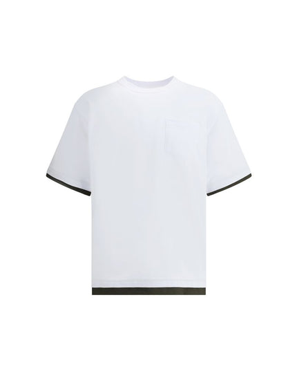 Sacai White Cotton Sportswear