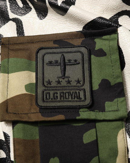 Dolce & Gabbana Multicolor Hooded DGMania Sweatshirt Sweater