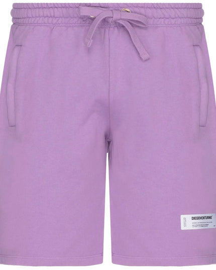 Diego Venturino Purple Cotton Short