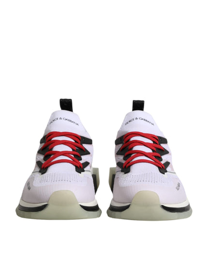Dolce & Gabbana White SORRENTO Sport Stretch Sneakers Shoes