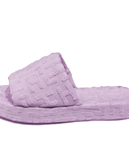Hinnominate Purple Cotton Women Slipper