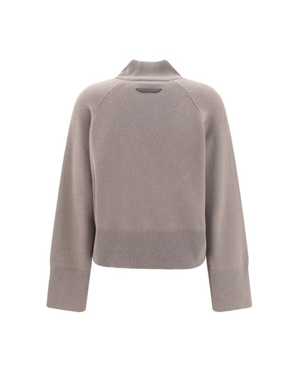 Brunello Cucinelli Brown Cashmere Turtleneck