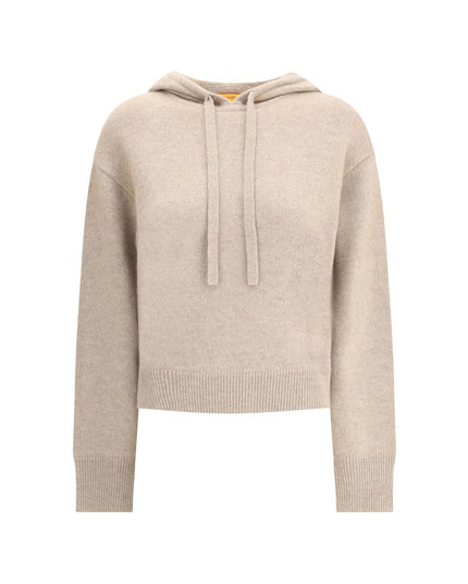 Guest in Residence Beige Cashmere Hoodie