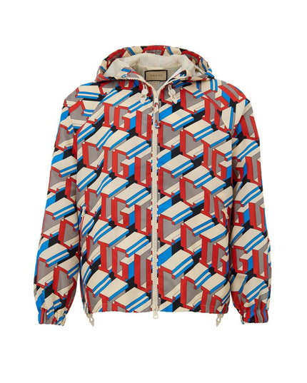 Gucci Multicolor Polyamide Shell Jacket