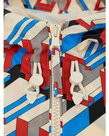 Gucci Multicolor Polyamide Shell Jacket