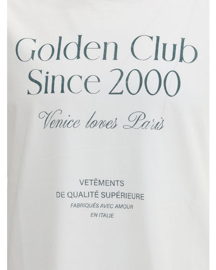 Golden Goose White Cotton T-Shirt