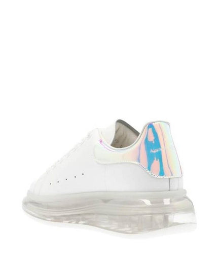 Alexander McQueen White Calfskin Chunky Sneakers