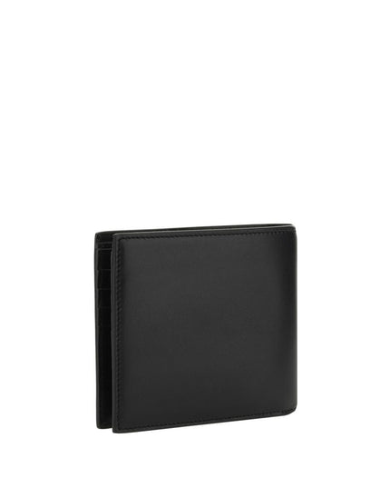 Saint Laurent Black Calf Leather Bos Taurus Wallet