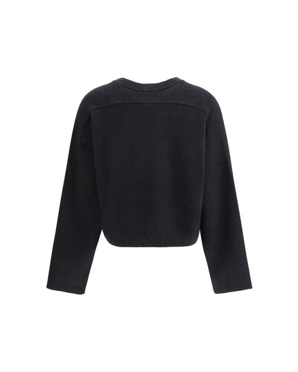 Loulou De Saison Black Wool Sweatshirt