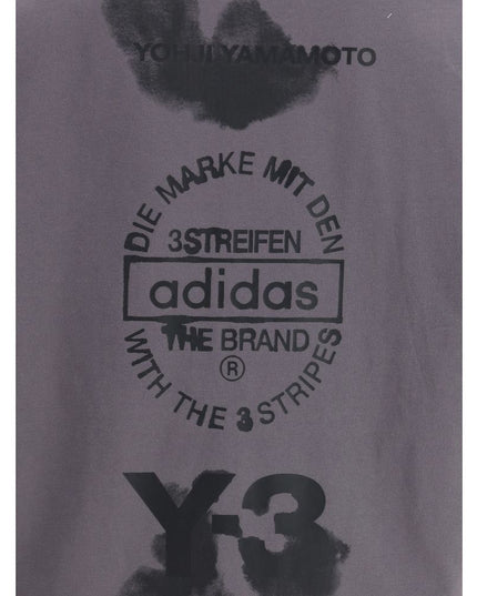 Y-3 Gray Cotton Sportswear