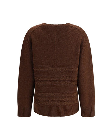 Fabiana Filippi Brown Camel Hair  Sweatshirt