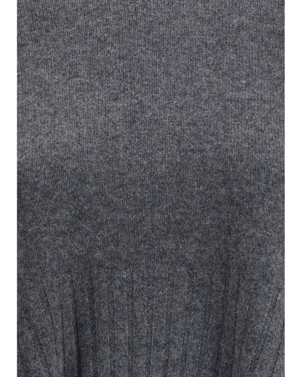 Loulou De Saison Gray Cashmere Sweatshirt