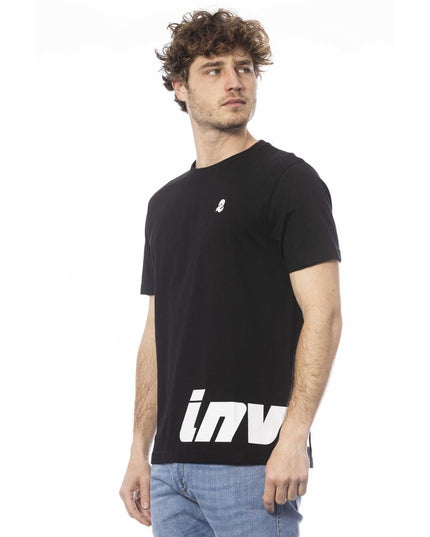Invicta Black Cotton Men T-Shirt