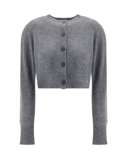 Loulou De Saison Gray Cashmere Cardigan