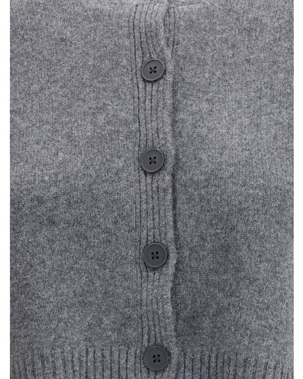 Loulou De Saison Gray Cashmere Cardigan