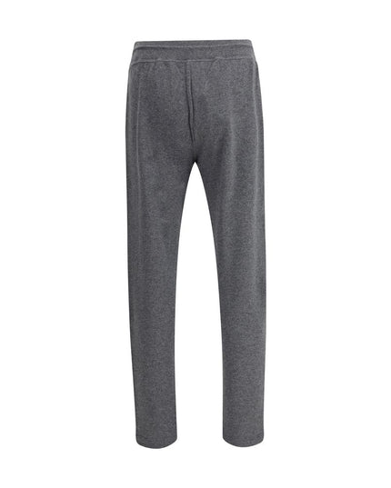 Kiton Gray Cashmere Casual Pants