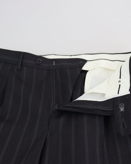 Dolce & Gabbana Gray Wool Blend Formal Trousers Pants