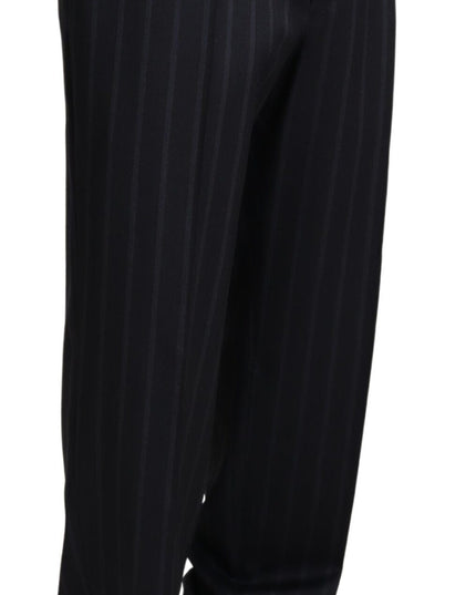 Dolce & Gabbana Gray Wool Blend Formal Trousers Pants