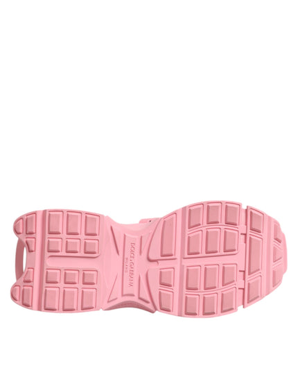 Dolce & Gabbana Pink Low Top Space Women Sneakers Shoes