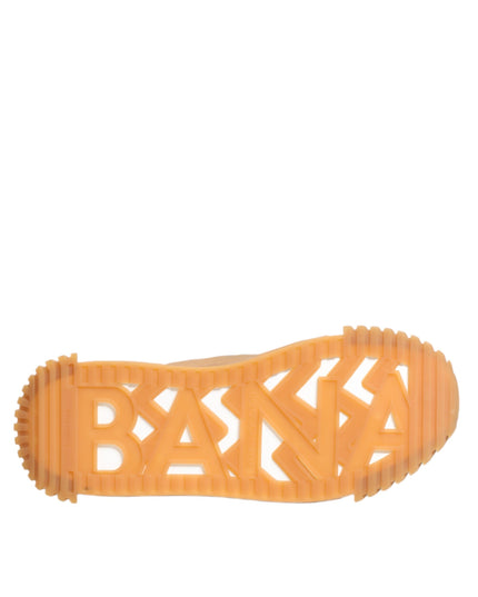 Dolce & Gabbana Blue Lace Up Low Top NS1 Sneakers Shoes