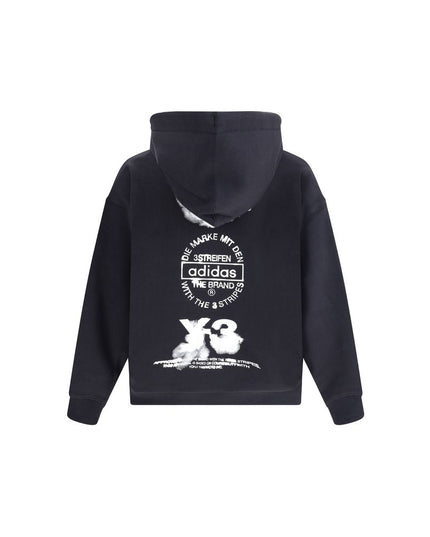 Y-3 Black Cotton Sweatshirt