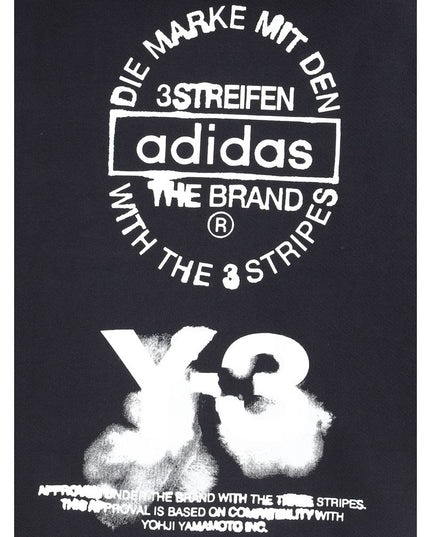 Y-3 Black Cotton Sweatshirt