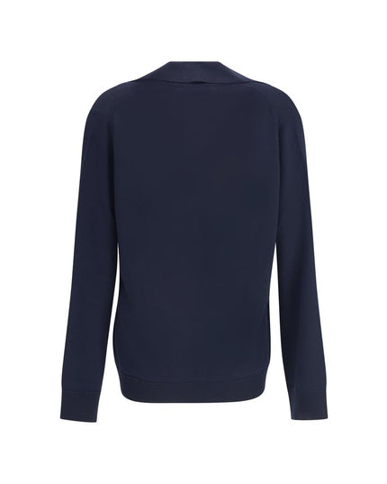 Gucci Blue Wool Sweatshirt