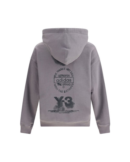 Y-3 Gray Cotton Sweatshirt