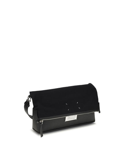 Margiela Black Cotton Shoulder Bag
