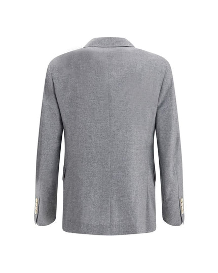 Brunello Cucinelli Gray Cashmere Clothing